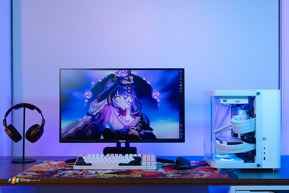 PC Gaming E-Power Crystal White (ảnh 2)